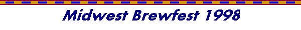 Midwest Brewfest 1998